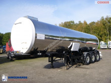 Clayton Food tank inox 30 m3 / 1 comp semi-trailer used food tanker
