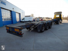 Semi remorque Pacton T3-010, Chassis, Extendable porte containers occasion