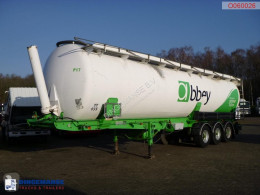 Powder tank alu 59 m3 (tipping) semi-trailer used tanker