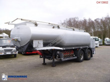 Semi remorque citerne Fuel tank alu 22 m3 / 7 comp + steering axles