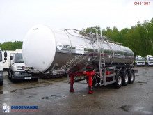 无公告半挂车 Food tank inox 30 m3 / 1 comp + pump 油罐车 食物 二手