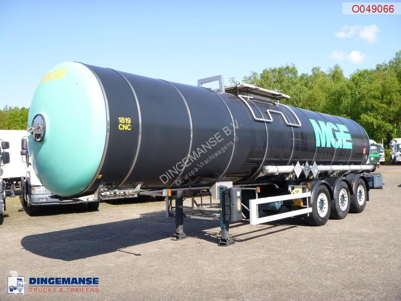 Voir les photos Semi remorque Magyar Bitumen tank inox 30.1 m3 / 1 comp + ADR