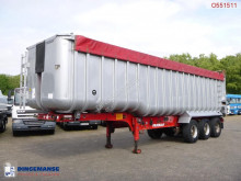 Fruehauf Tipper trailer alu 52 m3 + tarpaulin semi-trailer used tipper