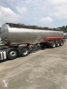 Sættevogn citerne Burg 3 ASSEN TANK IN ROESTVRIJ STAAL 31000 L - 4 COMPARTIMENTEN dutch papers