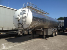 Semirimorchio ETA SEMI-TRAILER WITH TANK IN STAINLESS STEEL INSULATED 25000 L good condition cisterna trasporto alimenti usato