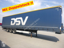 Krone SDP Schiebeplanen Sattelauflieger 27 eLB4-DS D semi-trailer used tarp