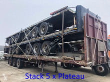 Semitrailer platta MOL stack: 5 x plateau