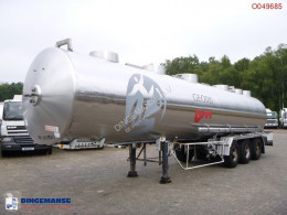 Sættevogn citerne kemiske produkter Magyar Chemical tank inox 32.6 m3 / 1 comp