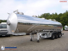 Sættevogn citerne kemiske produkter Maisonneuve Chemical tank inox 32.5 m3 / 1 comp