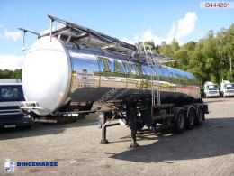 Semitrailer tank livsmedel General Trailers Food tank inox 23.5 m3 / 1 comp + pump