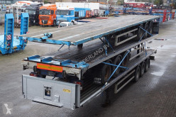 Used flatbed semi-trailer SDC Open 3-assig/13.6m