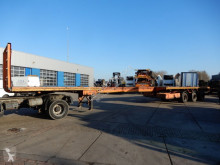 Naczepa EKW Extendable Flat trailer / 3x steering axle / 8,4 meter extendable / Twislocks / Air suspension / Double montage platforma używana