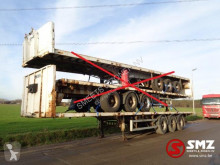 Semirimorchio Lecitrailer Oplegger flatbed/plateau 15 x cassone usato