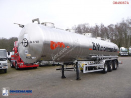Semi remorque citerne produits chimiques Magyar Chemical tank inox 32.5 m3 / 1 comp