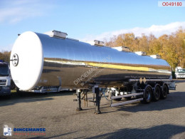 Semitrailer tank kemikalier Magyar Chemical tank inox 33 m3 / 1 comp