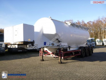 Félpótkocsi Feldbinder Powder tank alu 40 m3 / 1 comp + engine/compressor használt tartálykocsi