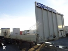 Trouillet dropside flatbed semi-trailer Plateau droit , Susp air
