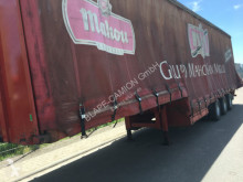 Semirremolque Fruehauf tieflader 12 reifen lonas deslizantes (PLFD) usado