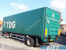 نصف مقطورة Semi Floor 1 as gestuurde huifoplegger met klep