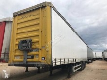 Semi remorque Fruehauf baché avec hayon BN 492 GX rideaux coulissants (plsc) occasion