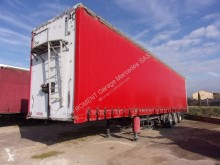 Semitrailer Samro skjutbara ridåer (flexibla skjutbara sidoväggar) begagnad