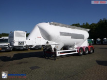 Spitzer Powder tank alu 34 m3 / 1 comp + engine/compressor semi-trailer used tanker