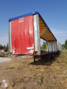 Lecitrailer TAUTLINER semi-trailer damaged box