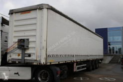 Félpótkocsi Fruehauf Bordwand + schuibache ( 3x - zijkant + dak )+ laadklep használt furgon