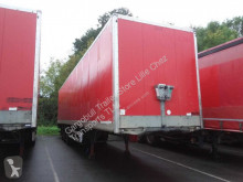 Used box semi-trailer Samro Fourgon express