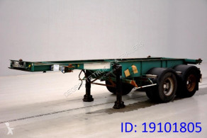 Yarı römork Asca Skelet 20 ft konteyner taşıyıcı ikinci el araç