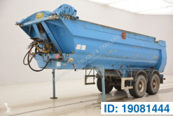 Robuste Kaiser 23 cub in steel semi-trailer used tipper