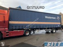 Pacton 1as city schuifzeilen, achterklep semi-trailer used tautliner