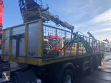 LAG flatbed semi-trailer O-3-39 LS - 3AS STENENOPLEGGER + HIAB 130R S-2