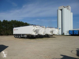 Semirimorchio ribaltabile trasporto cereali Tisvol Benne céréalière 52.5m3 DISPONIBLE