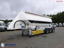 Feldbinder Powder tank alu 40 m3 / 1 comp semi-trailer used tanker