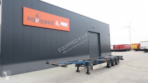Semirremolque Krone 45FT-HC, BPW, achter uitschuifbaar, NL-chassis portacontenedores usado