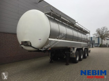 Sættevogn citerne Burg BPO 13-28 RGZXX 31.000Ltr - 3 COMP. MILKTRANSPORT