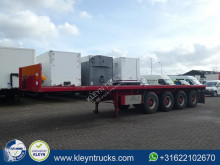 Schwarzmüller flatbed semi-trailer SPA4E 4 axle