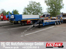 Es-ge 3-Achs-Satteltieflader - teleskopierbar semi-trailer used flatbed