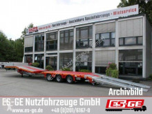 Semitrailer platta Faymonville 3-Achs-Satteltieflader mit Hebebett