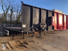 Robuste Kaiser plateau court 11M05 CF 126 AF semi-trailer used flatbed