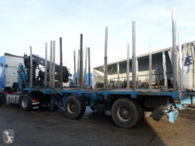 Semi remorque Diebolt S455A grumier accidentée