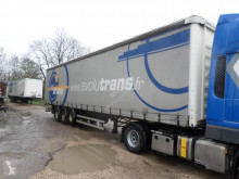 Semirimorchio Fruehauf TX34CW Teloni scorrevoli (centinato) incidentato