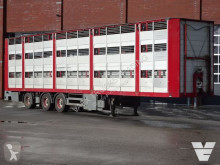 نصف مقطورة مقطورة المواشي ناقلة أبقار Fliegl 3 Stock Livestock trailer