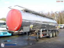 Semi remorque citerne produits chimiques Clayton Chemical tank inox 30.4 m3 / 1 comp + pump