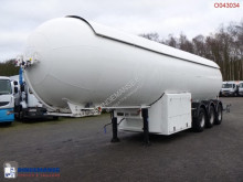 Semi remorque Robine Gas tank steel 49 m3 + pump/counter citerne à gaz occasion