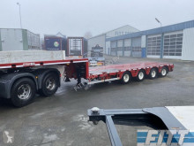 ES-GE heavy equipment transport semi-trailer 2x 4ass semi dieplader, 5mtr uitschuifbaar