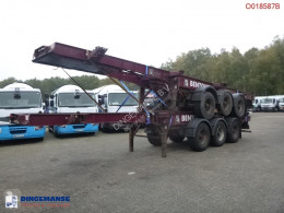 Naczepa Dennison Stack - 2 x container trailer 20-30-40 ft do transportu kontenerów używana