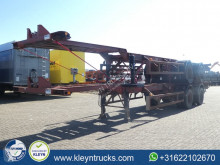 Semitrailer containertransport Pacton 40 FT BPW full steel