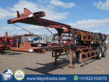 Semitrailer containertransport Ackermann FRUEHAUF 40 FT BPW full steel